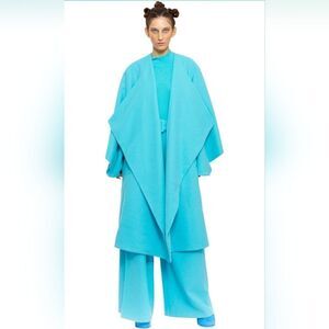 Chaouiche Western Blue Coat women's size Large